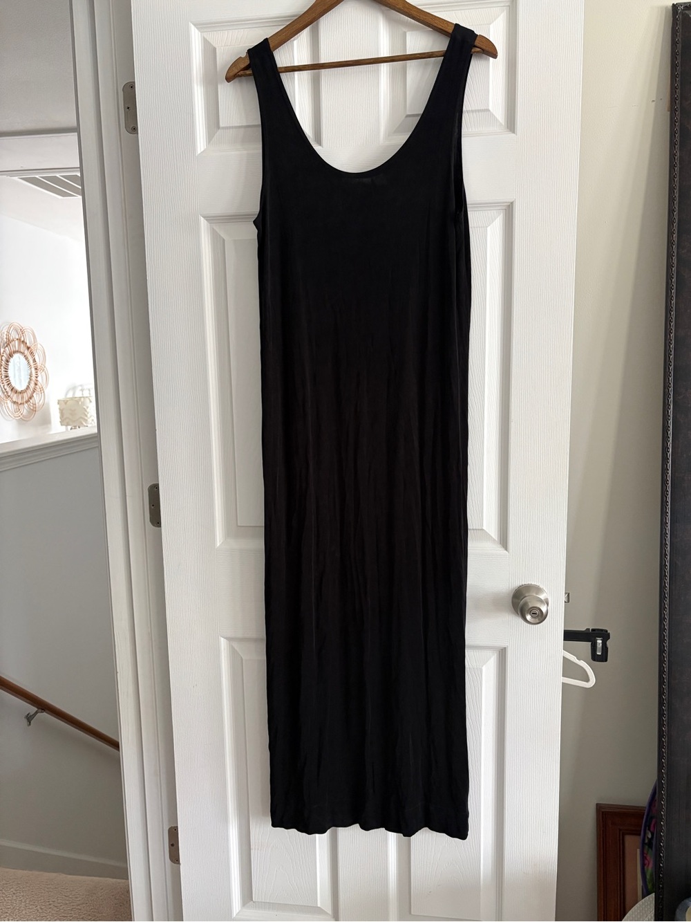 Chico's Black Sleeveless Tank Maxi Dress